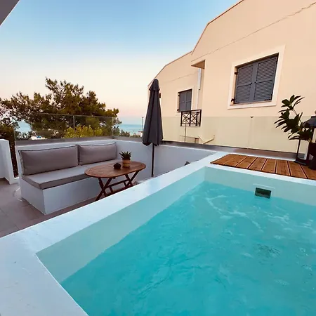 Theros Luxury Apartment Archangelos  Exterior photo